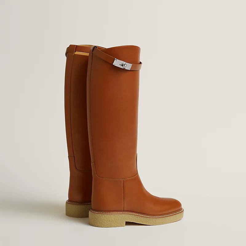 Giày Hermes Honey Boot Nữ Nâu